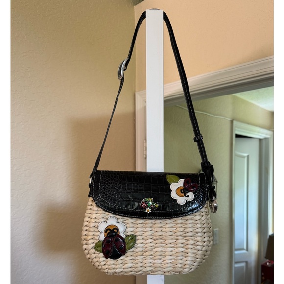 Brighton Black Bag with Colorful Pattern - Picture 1 of 11